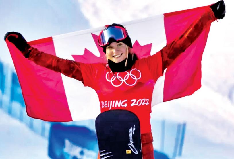 ■奥甸妮获得了职业生涯中首面奥运奖牌。 Getty Images