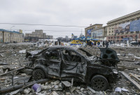 俄烏局勢｜俄軍引爆「炸彈之父」攻哈爾科夫 市長誓言絶不棄城