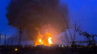 俄烏局勢｜俄稱烏軍直升機空襲俄邊境城市油庫引發火災 2人受傷