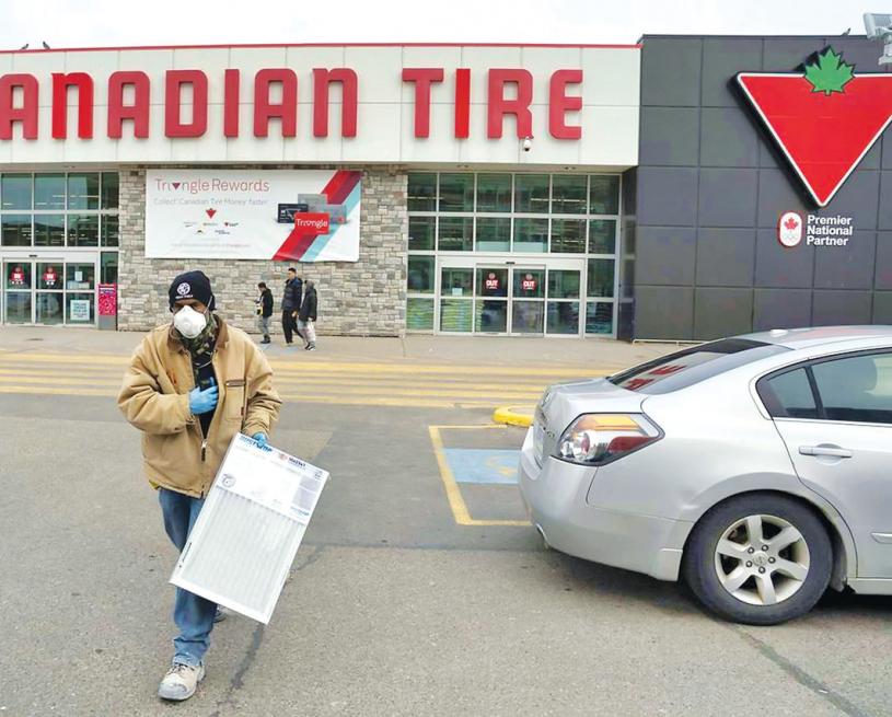 ■加拿大輪胎其中一間分店。星報資料圖片
