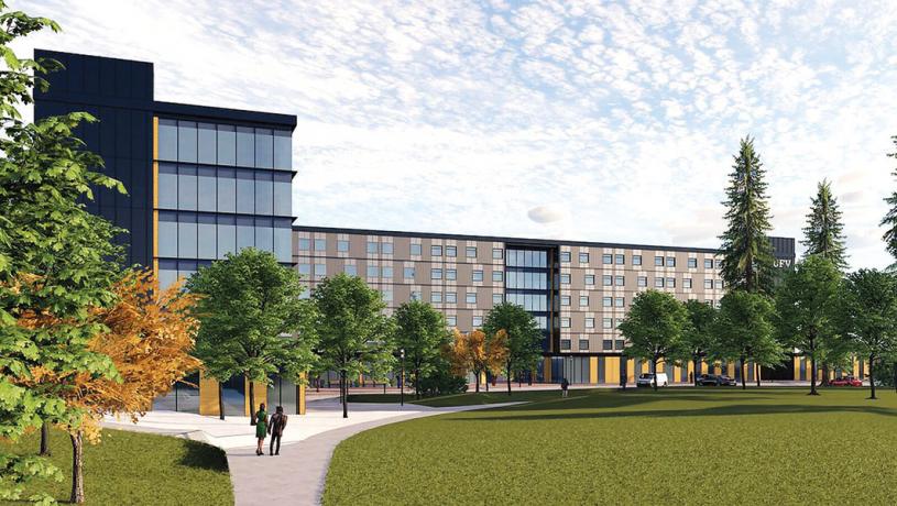 ■菲沙河谷大學將新建學生宿舍。省府提供