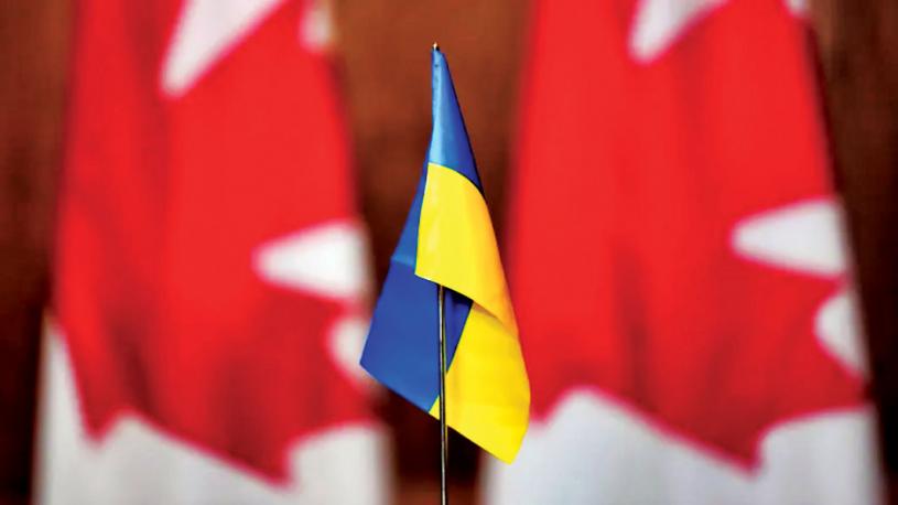 ■加拿大支持乌克兰，不是在盟国压力下逼出来的举动，而是反映对一个独立自主国家长期以来的支持。  加通社资料图片