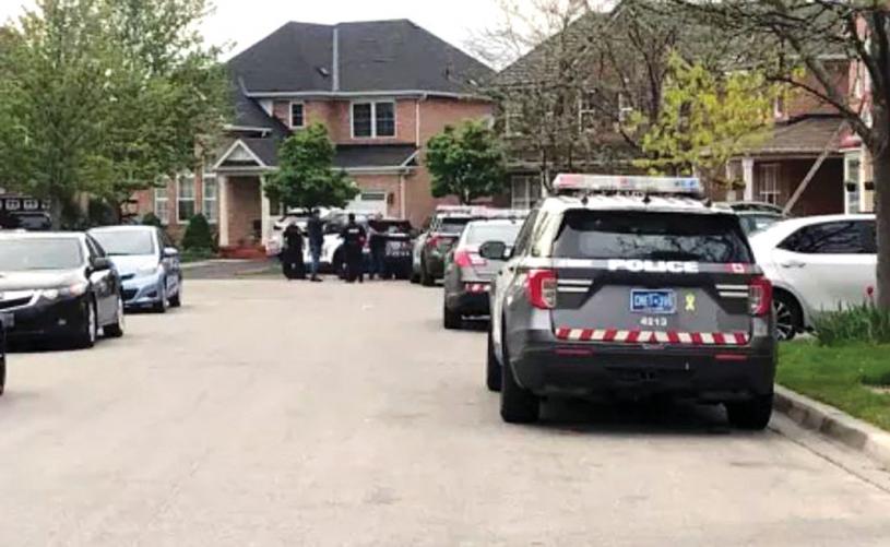 ■警方封鎖其中一個案發現場調查劫車案。CTV
