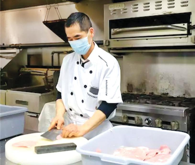 ■廚師John Li目睹餐廳員工頻繁更替。星報資料圖片