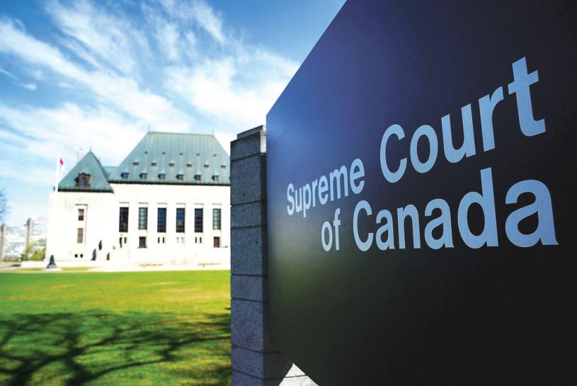 ■圖為在渥太華的加拿大最高法院。
加通社資料圖片