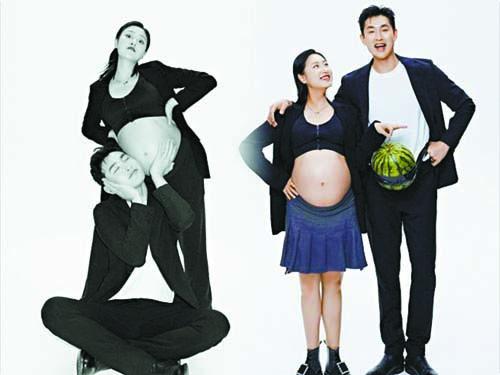 ■王彥林夫婦拍的孕期寫真。
網上圖片