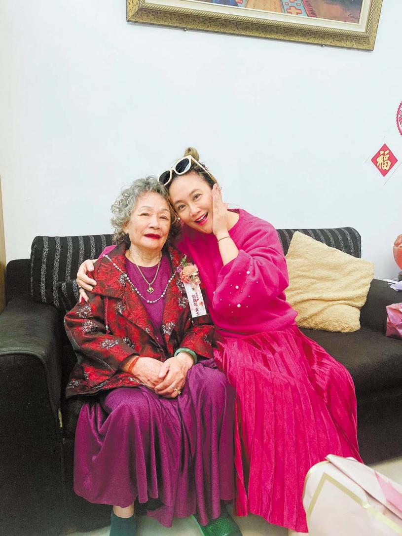 林秀琴近日透露母親病況。 網上圖片