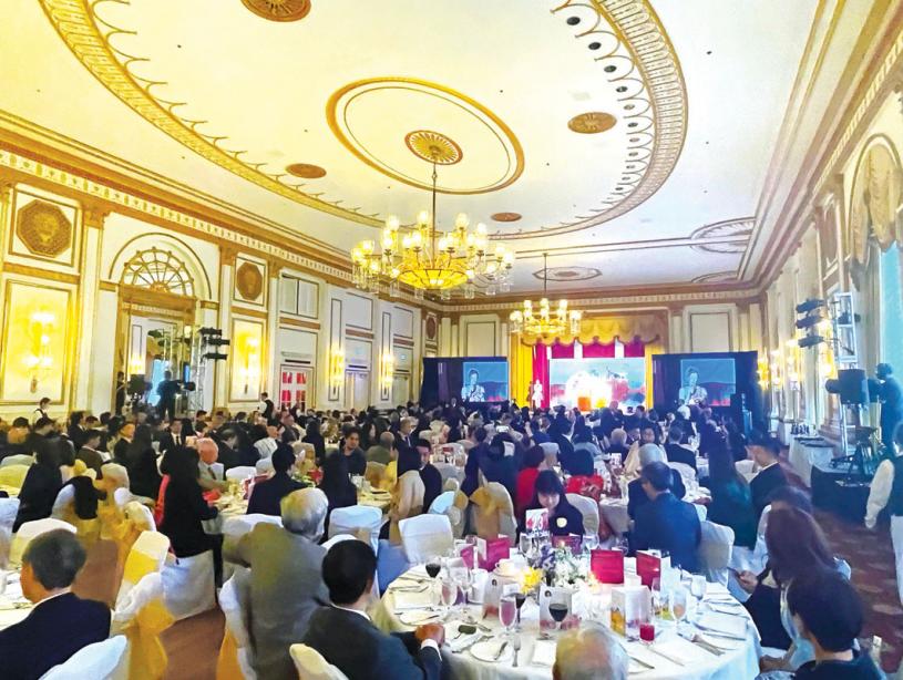 ■香港驻多伦多经贸办事处昨晚假温市中心举行晚宴。