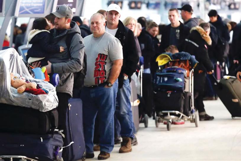 ■多伦多皮尔逊机场近日航班受阻情况屡见不鲜。星报资料图片