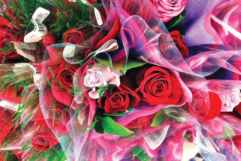 ■婚禮用玫瑰花，價格一朵可達23元。