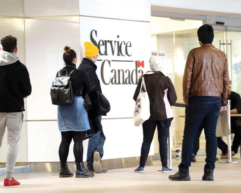 加拿大服務部表示，就福利金欠款問題，已經或將會聯絡170萬名國民。 加通社資料圖片