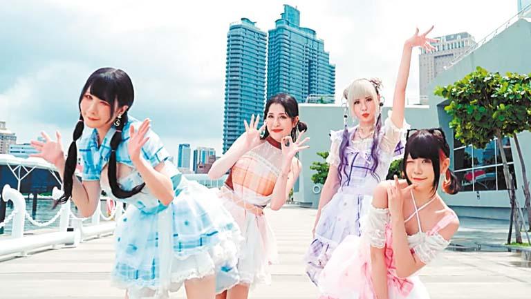 台灣女團Pika Cream從團名到宣
傳都被人質疑。 網上圖片