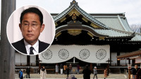 日本首相向靖國神社供奉祭祀費 中方提出嚴正交涉