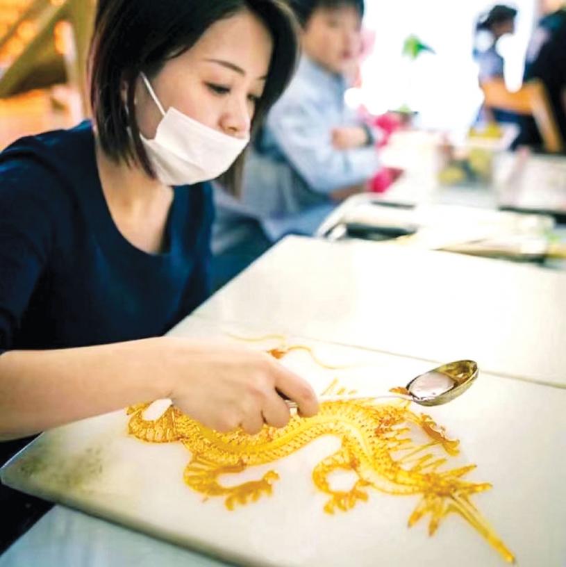 ■糖畫是中國傳統民間藝術。 主辦方官網