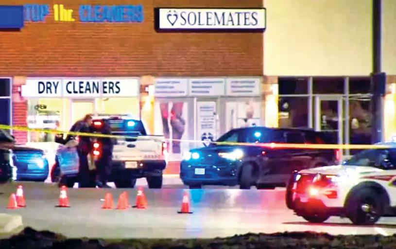 旺市一個購物廣場上周六發生槍擊案，一人當場死亡。 CityNews