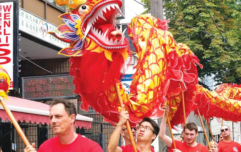 ■多伦多中区华埠周末举行第22届唐人街节。blogTO