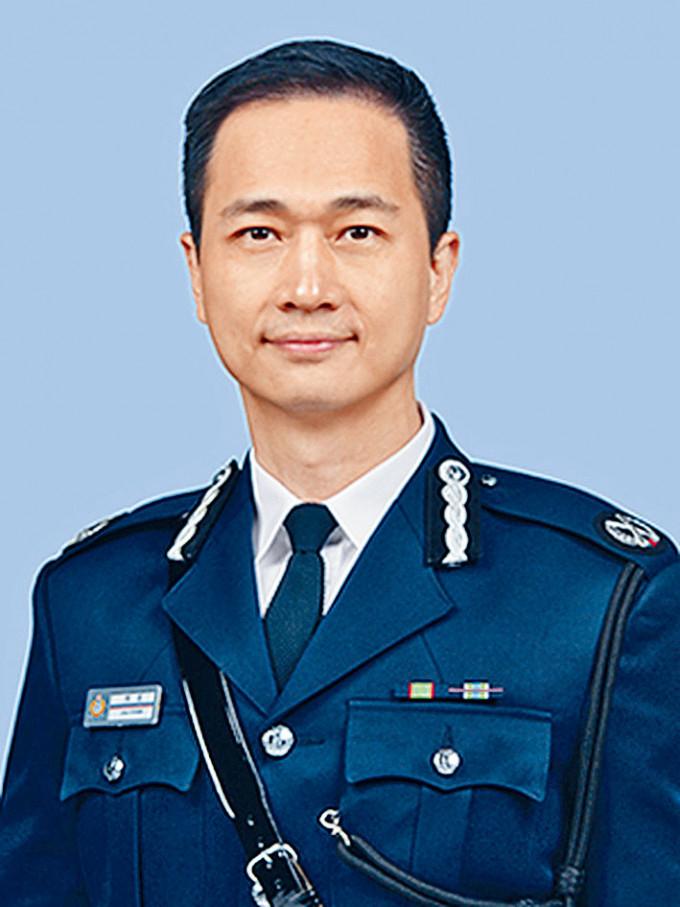 接掌警察公共关系部的陈东，本周五将会见传媒交代工作。