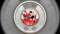 【有片】加拿大2元新硬币出炉！回忆巅峰大赛胜利50周年