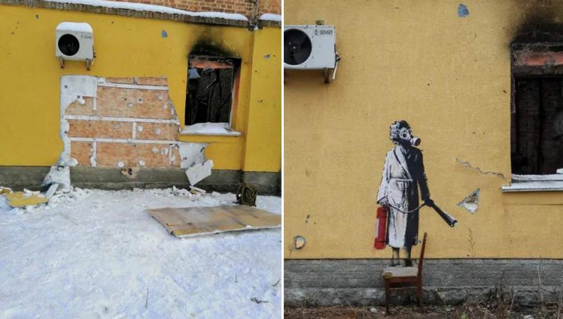 企圖盜走Banksy烏克蘭廢墟壁畫 主謀面臨12年監禁