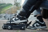 科技生活| 穿在腳上的電動運輸帶  滾輪鞋令行走速度倍增