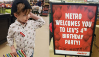 【生日愿望成真】安省4岁男童在超市办生日派对