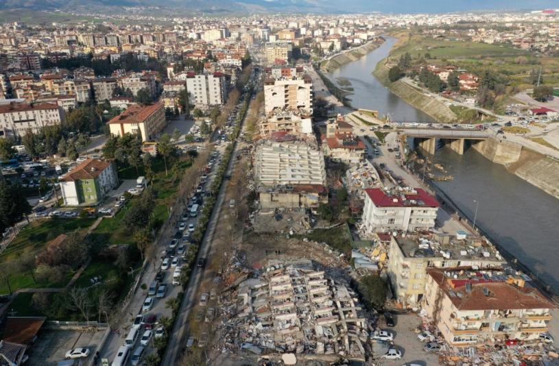 土耳其南部再有6.4级地震，震央是上次发生规模7.8强震造成国内4万1000多人罹难的重灾区哈泰省。(资料图片)