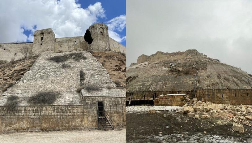 土耳其地震｜千年古蹟遭殃 加济安泰普城堡倒塌