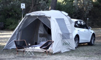科技生活| Tentsla X1帳篷專為特斯拉 Model Y SUV露營而設