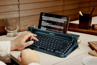 科技生活| 打字机“咔嚓声”回归  Fineday全铝蓝牙键盘