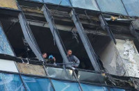俄烏戰爭 | 烏無人機再攻擊莫斯科金融區 俄導彈襲澤連斯基家鄉釀6死75傷