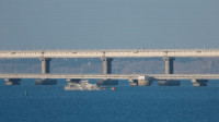 俄烏戰爭｜俄於克赤海峽擊落2支火箭 克里米亞大橋未受損