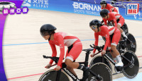杭州亚运︱教大健儿再传喜讯  李思颖等3人于女子自行车团体追逐赛夺铜
