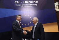 俄烏戰爭｜歐盟歷史性在基輔舉行外長會  稱展示對烏克蘭支持與團結
