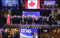 加拿大星島傳媒集團45周年酒會冠蓋雲集  STMG再創輝煌