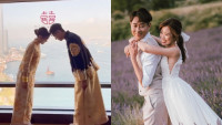 TVB前主播李晓欣结婚过程大公开！“升女郎”户外婚礼走简约风  老公一举动甜到漏