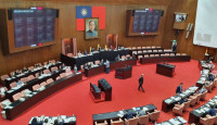 台湾立法院改选正副院长  民众党成关键