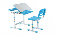 Avicenna可升降儿童学习桌椅套装 蓝/粉 特价$129.99