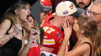 Taylor Swift返美撐男友出戰「超級碗」決賽！身上一物超有愛 與世仇Kim Kardashian同場