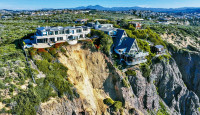 加州3豪宅危立悬崖触目惊心  工程师看过后……