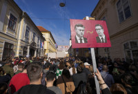 克羅地亞首都數千人集會 反對執政黨腐敗 要求盡快舉行選舉