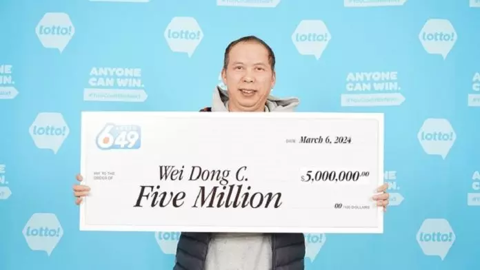 加拿大華人贏500萬大獎 用獎金去旅行「不會立即退休」