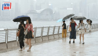 天文台发出黄色暴雨信号 本港广泛地区受大雨影响