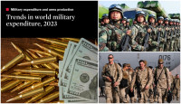 最新全球軍費排名︱美國9160億美元「遙遙領先」　中國為其1/3