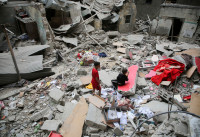 以军空袭拉法民居酿至少22死  世界中央厨房恢复对加沙粮援