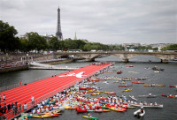 巴黎奧運提升保安警戒   進入塞納河沿岸須掃QR碼