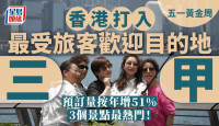 五一黃金周 香港打入最受旅客歡迎目的地三甲 預訂量按年升51%