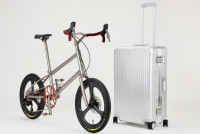 科技| 便攜式17磅鈦合金單車  收藏行李篋旅遊無難度