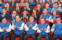 韩国会选举 反对党势大胜
