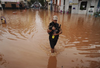 巴西南部遭受80年來最嚴重洪水襲擊 至少39人死亡 68人失蹤