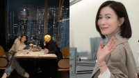 佘詩曼與55歲前TVB綠葉竟是好姊妹？ 黃金盛女撐枱腳食高級法國菜傾到閂門